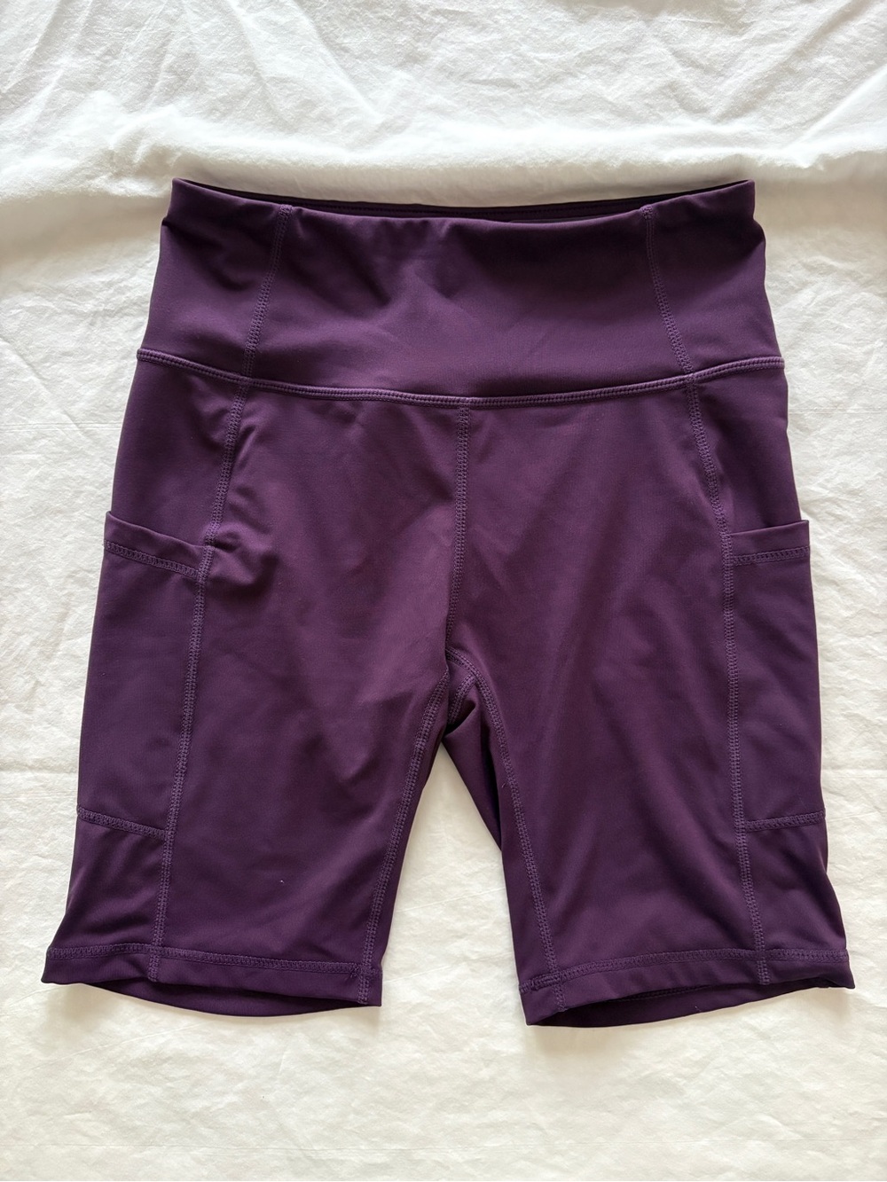 Baleaf Stretch Biker or Yoga Shorts for Women Size Small with Side Pockets